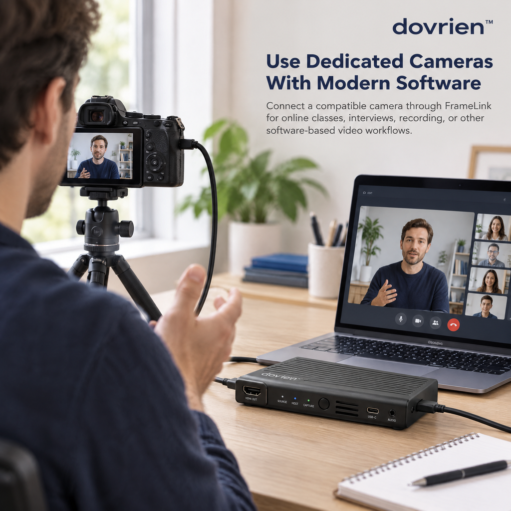 Dovrien™ FrameLink USB-C Video Capture Interface