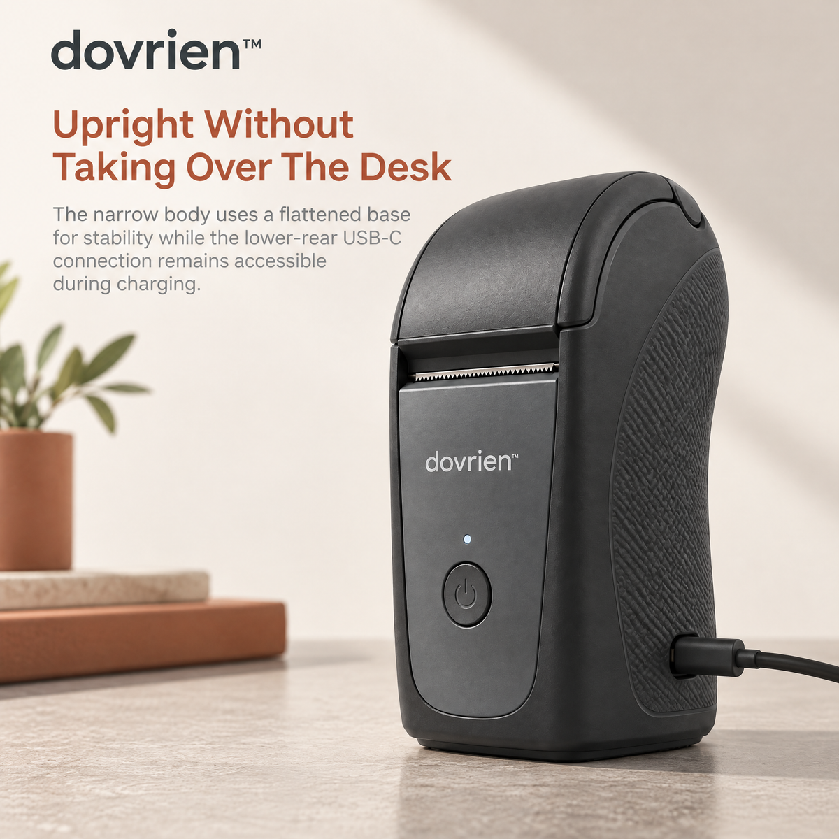 Dovrien™ TagPress Pocket Thermal Label Printer