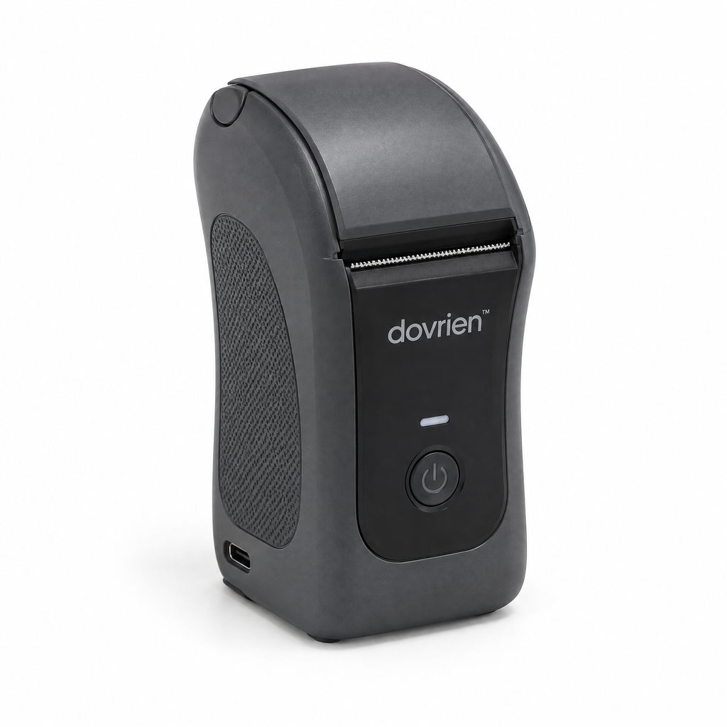 Dovrien™ TagPress Pocket Thermal Label Printer