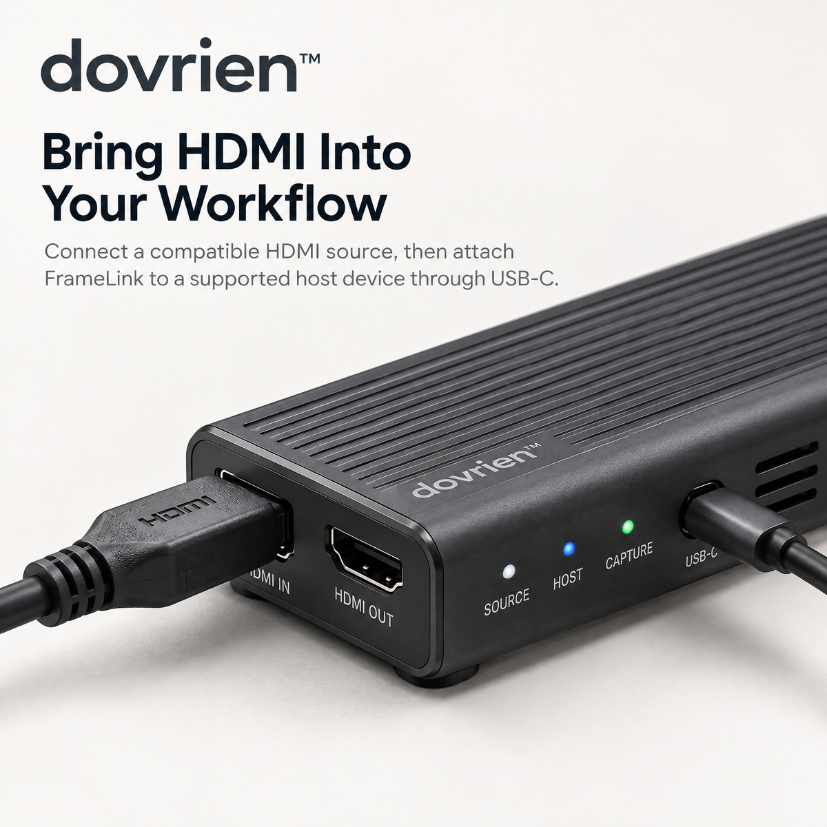 Dovrien™ FrameLink USB-C Video Capture Interface
