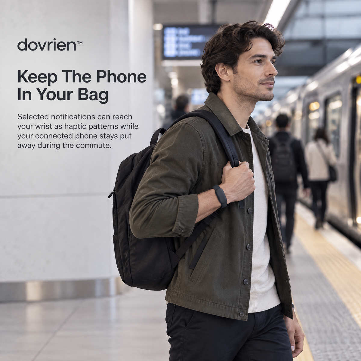 Dovrien™ LinkBand Haptic Notification Wristband
