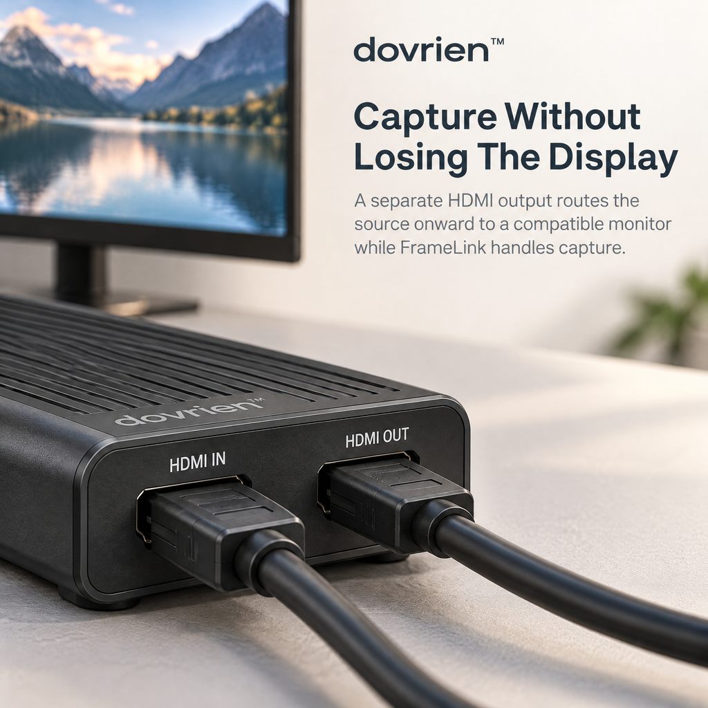 Dovrien™ FrameLink USB-C Video Capture Interface