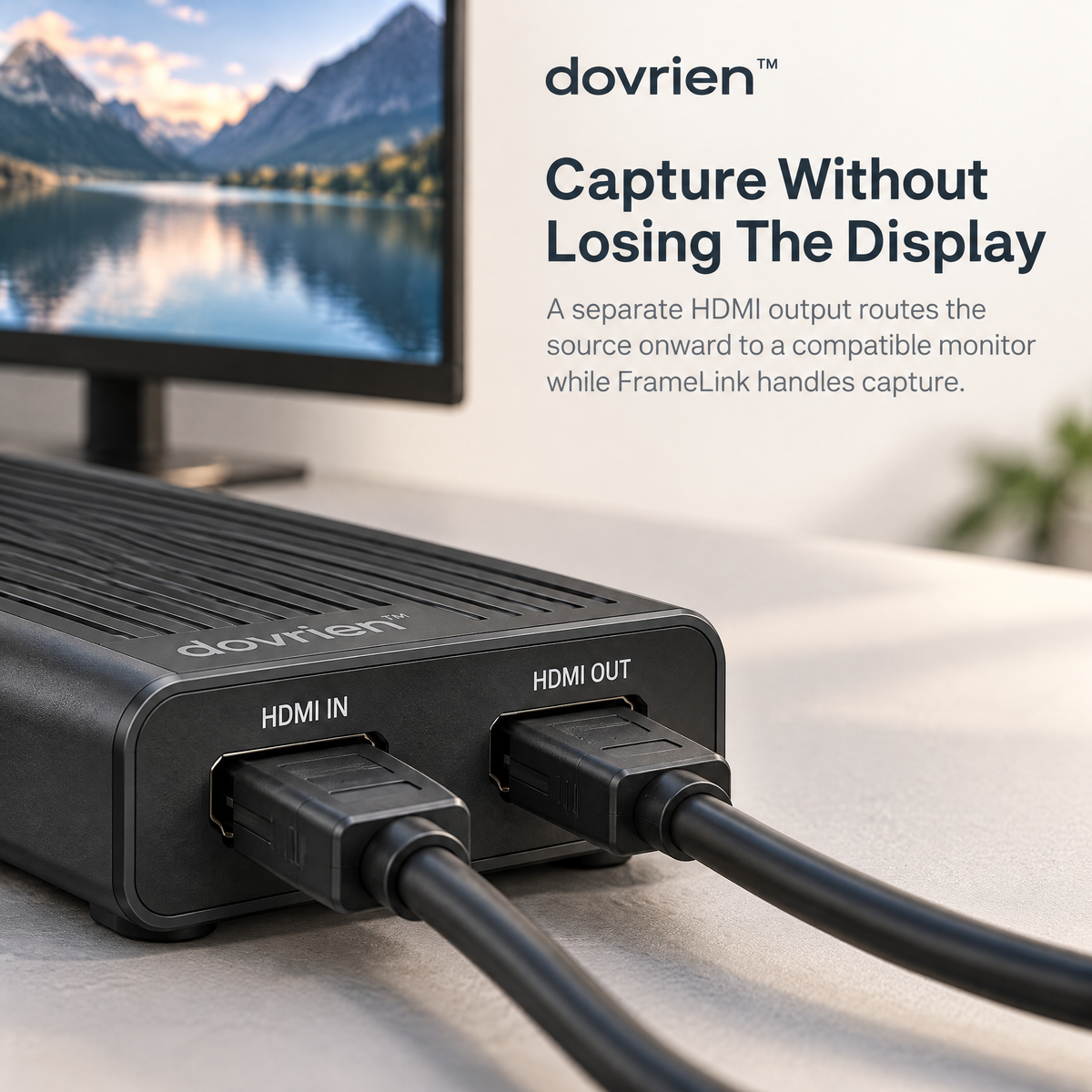 Dovrien™ FrameLink USB-C Video Capture Interface