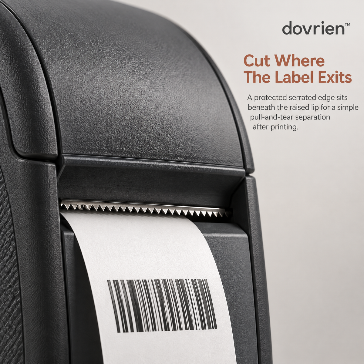Dovrien™ TagPress Pocket Thermal Label Printer