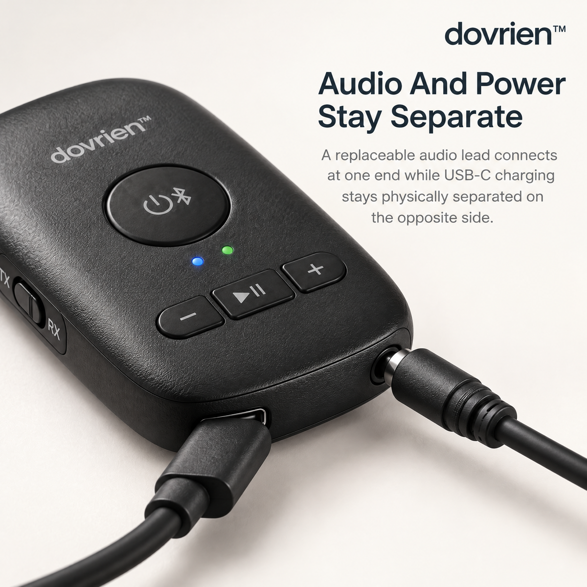 Dovrien™ WavePort Bluetooth Audio Transmitter &amp; Receiver