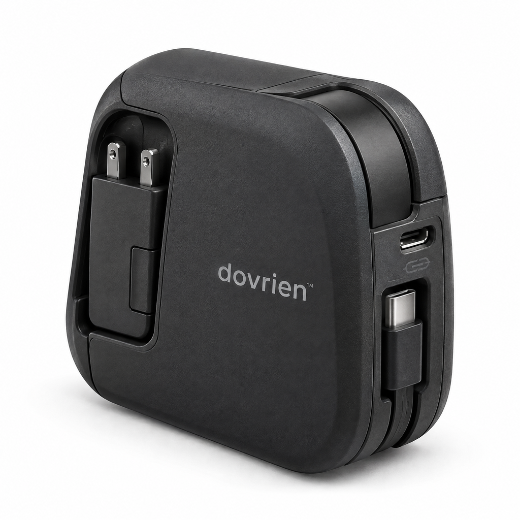 Dovrien™ PivotCharge Convertible USB-C Travel Charger